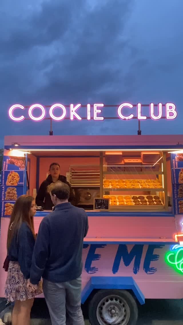 Postre de Cookie Club en The Champions Burger